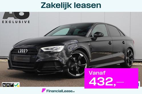 Audi A3 Limousine 35 TFSI CoD S Line Sport 150PK Automaat Bl, Auto's, Audi, Bedrijf, Lease, Financial lease, A3, ABS, Airbags