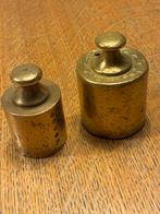 2 gewichten, Antiek en Kunst, Antiek | Koper en Brons, Ophalen of Verzenden
