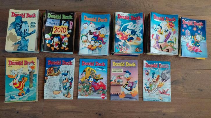 5x jaargang Donald Duck + extra's, Boeken, Strips | Comics, Zo goed als nieuw, Complete serie of reeks, Europa, Ophalen of Verzenden