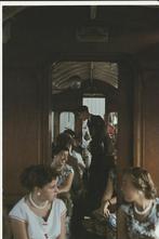 ALKMAAR BERGEN AAN ZEE INTERIEUR VOLLE STOOMTRAM CONDUCTEUR, Ophalen of Verzenden, 1940 tot 1960, Ongelopen, Noord-Holland
