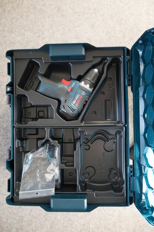 Set Bosch professional accumachines 12V, Doe-het-zelf en Verbouw, Gereedschap | Boormachines, Zo goed als nieuw, Boor- en Schroefmachine