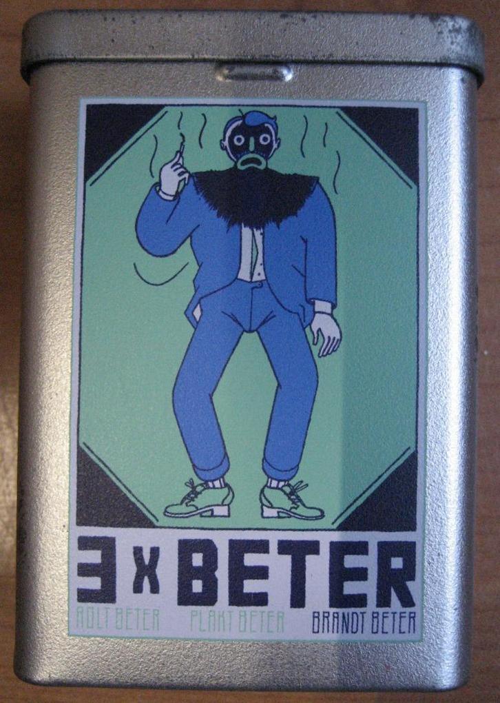 Mascotte Pocketblik - 3x Beter Design, Verzamelen, Overige Verzamelen, Gebruikt, Ophalen of Verzenden