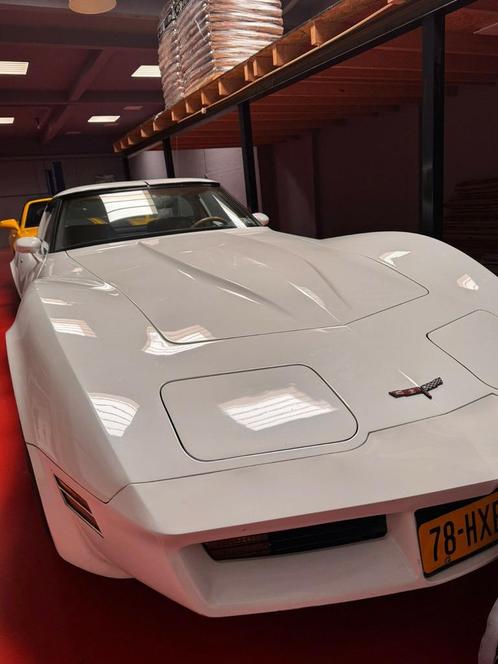 Chevrolet Corvette 5.7 AUT 1981 Wit, Auto's, Chevrolet, Particulier, Corvette, Benzine, Cabriolet, Automaat, Geïmporteerd, Wit