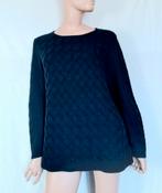 PETER HAHN Trui , Maat 46 , MERINO WOL, Verzenden, Zo goed als nieuw, Maat 46/48 (XL) of groter, Blauw