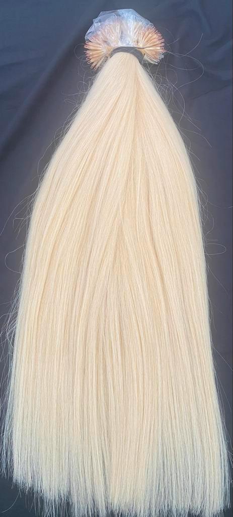 Nanoring Extensions - 60cm - 100% Human Hair, Sieraden, Tassen en Uiterlijk, Uiterlijk | Haarverzorging, Nieuw, Pruik of Haarverlenging