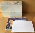 Kaartenbak A5 met tabbladen A-Z en 62 steekkaarten - NIEUW, Ophalen of Verzenden, Nieuw