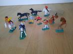 Cowboys, Indianen, paarden (geen Timpo; Hongkong) vintage, Verzamelen, Poppetjes en Figuurtjes, Ophalen of Verzenden, Gebruikt