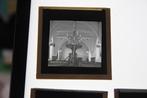Oude glasdia binnenkant kerk Den Andel, Ophalen of Verzenden, Voor 1940, Gebruikt, Overige onderwerpen
