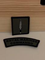 Patch Royal Marines, Verzamelen, Ophalen of Verzenden, Marine, Engeland, Embleem of Badge