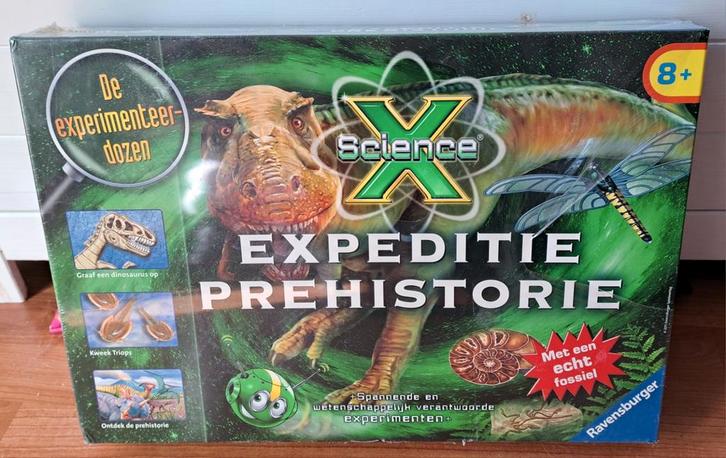 Expeditie Prehistorie - Ravensburger, Kinderen en Baby's, Speelgoed | Educatief en Creatief, Nieuw, Knutselen, Ontdekken, Ophalen of Verzenden