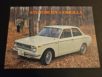 Brochure Toyota Corolla 1100 beschikbaar voor biedingen