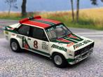 Fiat 131 Abarth Alitalia, Ophalen of Verzenden, Zo goed als nieuw, Auto, Brekina