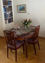 Mulleman Tafel met 4 stoelen (ovaal), Ophalen, Gebruikt, Klassiek, Vijf personen of meer