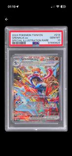 Greninja 214 ex - Special Illustration Rare - PSA 10, Ophalen of Verzenden, Zo goed als nieuw, Losse kaart