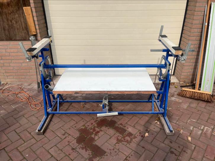 Zwenktafel om deuren aan te passen, Doe-het-zelf en Verbouw, Werkbanken, Gebruikt, Ophalen