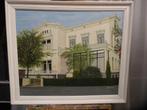 olieverfschilderij villa zaandam, Ophalen of Verzenden
