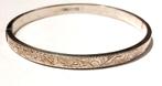 925 sterling zilveren gedecoreerde armband, Ophalen, Zilver, Armband