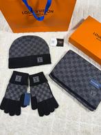Louis Vuitton Set - Muts, Sjaal & Handschoenen, Ophalen of Verzenden, Nieuw, Muts
