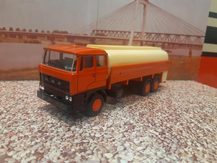 lion toys DAF 2800 tankwagen promo, Hobby en Vrije tijd, Modelauto's | 1:50, Zo goed als nieuw, Bus of Vrachtwagen, Lion Toys