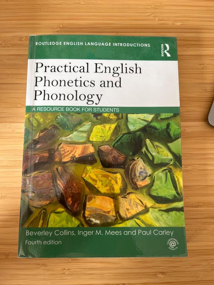 Practical English Phonetics and Phonology - 4th edition, Boeken, Studieboeken en Cursussen, Zo goed als nieuw, HBO, Gamma, Ophalen of Verzenden