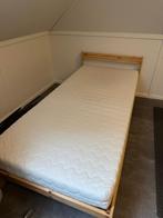 IKEA neiden bed incl. Matras, Huis en Inrichting, Slaapkamer | Bedden, Ophalen, 90 cm, Eenpersoons, Wit