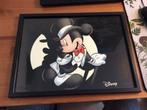 Disney Mickey Mouse schilderij. "Black Tuxedo" 42 x 32 cm, Ophalen of Verzenden, Gebruikt, Wanddecoratie