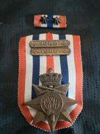 Orde teken voor Orde en Vrede met 2 gespen en baton, Verzenden, Landmacht, Nederland