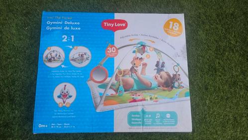Tiny Love Gymini Deluxe Into the Forest Babygym, Kinderen en Baby's, Speelgoed | Babyspeelgoed, Gebruikt, Babygym, Met licht, Met geluid