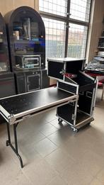 Flightcase tape rack dj rack roadinger, Ophalen of Verzenden, Zo goed als nieuw, Overige instrumenten, Flightcase