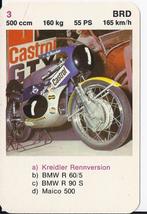 Kw2117 brd motorkaartje kreidler rennversion, Ophalen of Verzenden, Zo goed als nieuw, Motoren