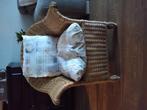 Rotan fauteuil, Huis en Inrichting, Fauteuils, Ophalen, Zo goed als nieuw, Minder dan 75 cm, Riet of Rotan