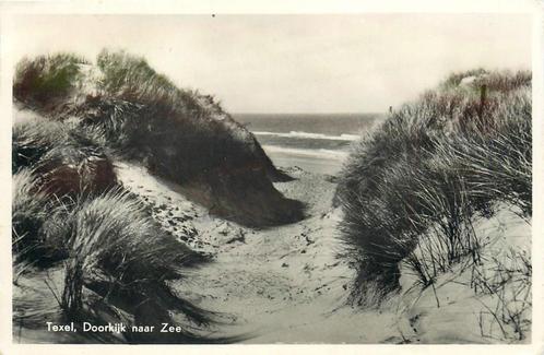 (701-324-019) Texel Doorkijk naar Zee, Verzamelen, Ansichtkaarten | Nederland, Noord-Holland, Verzenden