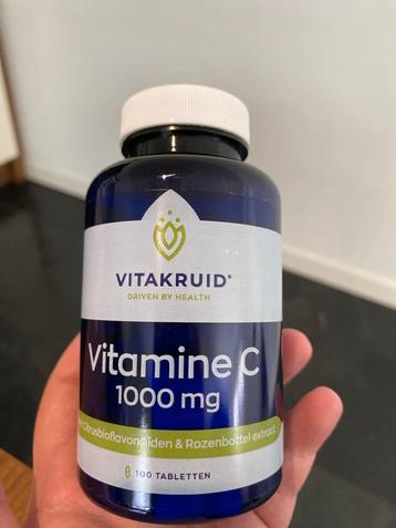 Vitakruid Vitamine C 1000mg - 100 Tabletten Nieuw beschikbaar voor biedingen
