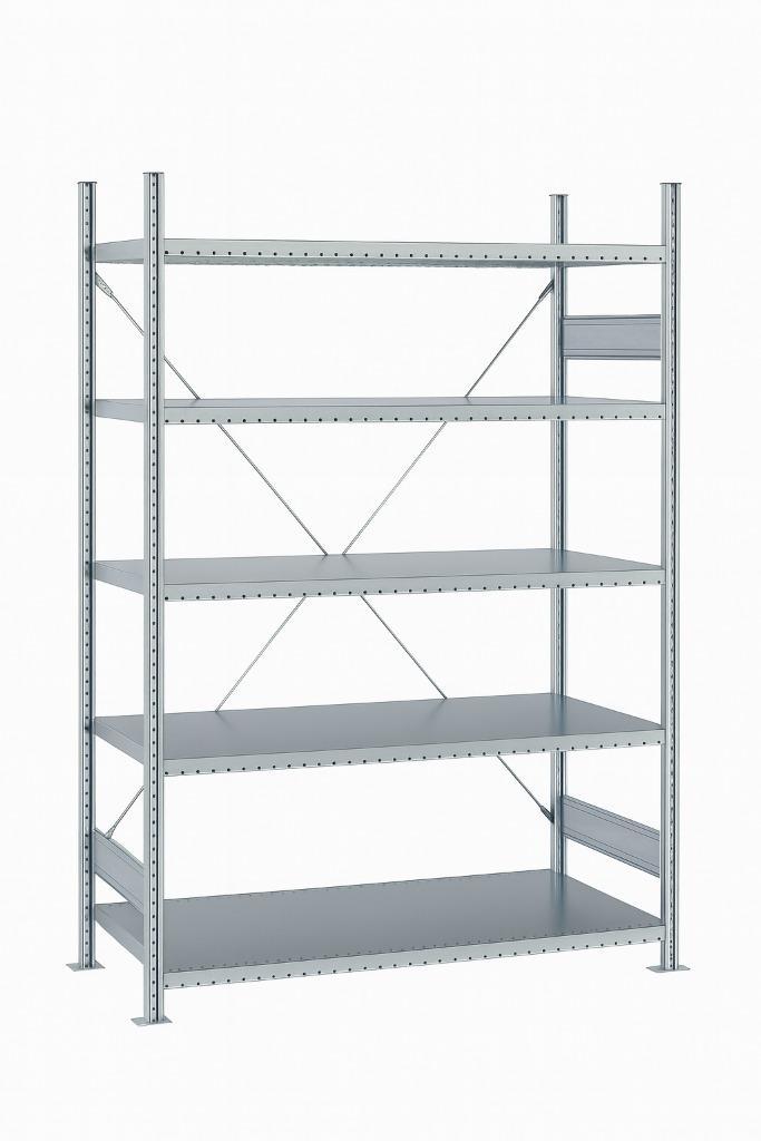 Schaefer R3000 4 secties van1280x600x2012 (lxbxh), Zakelijke goederen, Kantoor en Winkelinrichting | Magazijn, Stelling en Opslag