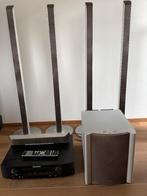 Marantz NR1506 receiver + Sony satelliet speakers+ subwoofer, Zo goed als nieuw, 60 tot 120 watt, Ophalen, Marantz