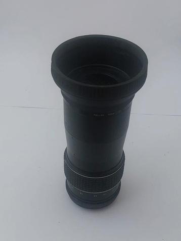 HC auto exactar 200mm F3.5 met lenscap en lens-hoes. beschikbaar voor biedingen