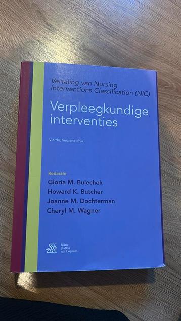 Verpleegkundige interventies - NIC beschikbaar voor biedingen