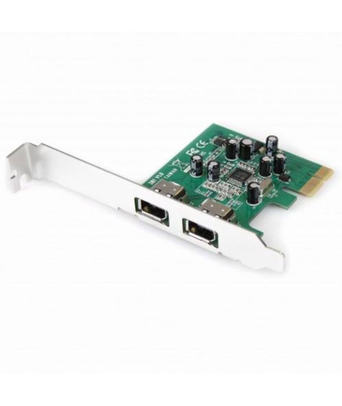 HP 491886-002 Firewire Card PCI-EXPRESS IEEE Dual Interface, Computers en Software, Pc- en Netwerkkabels, Zo goed als nieuw, Verzenden