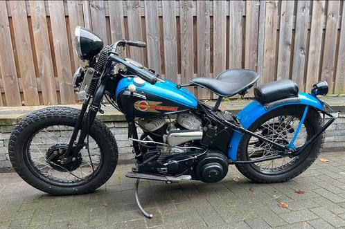 Harley-Davidson WLA Bobber/Racer  STROKER  900 CC, Motoren, Motoren | Harley-Davidson, Bedrijf, Overig, 2 cilinders, Ophalen of Verzenden