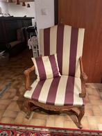 Fauteuil uit grootmoeders tijd, Ophalen, 75 tot 100 cm, Zo goed als nieuw, Stof