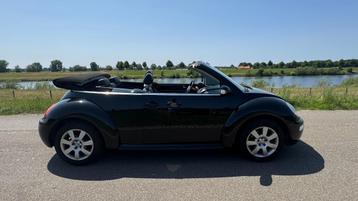 Volkswagen Beetle Cabrio 1.6 | Leer | Airco | Bluetooth  beschikbaar voor biedingen