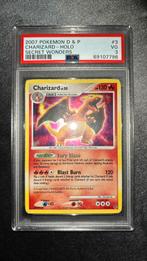 Charizard 2007 Secret Wonders 3/132 PSA 3, Ophalen of Verzenden, Nieuw, Losse kaart
