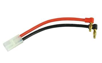 Accu kabel met Tamiya en Bussen 4.0mm 12cm. beschikbaar voor biedingen
