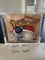 Pokemon Fossil Boosterbox Leeg 1e Editie + Acrylic Case, Verzenden, Gebruikt, Boosterbox