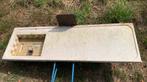 Oud granito aanrechtblad 180x55 cm, Ophalen, Gebruikt, 50 tot 100 cm, Minder dan 25 cm