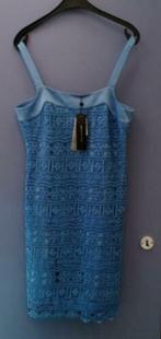Expresso nieuwe lavendel blauw paarse broderie jurk S 37724, ., Nieuw, Ophalen of Verzenden, Maat 36 (S)