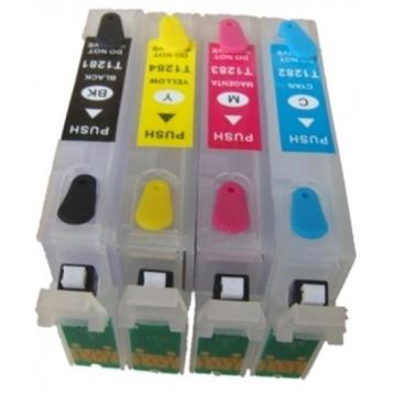 Hervulbare Cartridges voor Epson T1281 T1282 T1284 T1284 beschikbaar voor biedingen