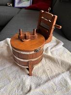 Houten oude wasmachine, Verzamelen, Poppenhuizen en Toebehoren, Ophalen of Verzenden, Zo goed als nieuw, Poppenhuis