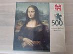 Leonardo da Vinci, Mona Lisa, Jumbo puzzel, 500 st. gesealed, Hobby en Vrije tijd, Denksport en Puzzels, Ophalen of Verzenden