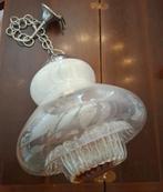 Grote Vintage Mazzega Hanglamp, Ophalen of Verzenden, Zo goed als nieuw, Glas, Minder dan 50 cm